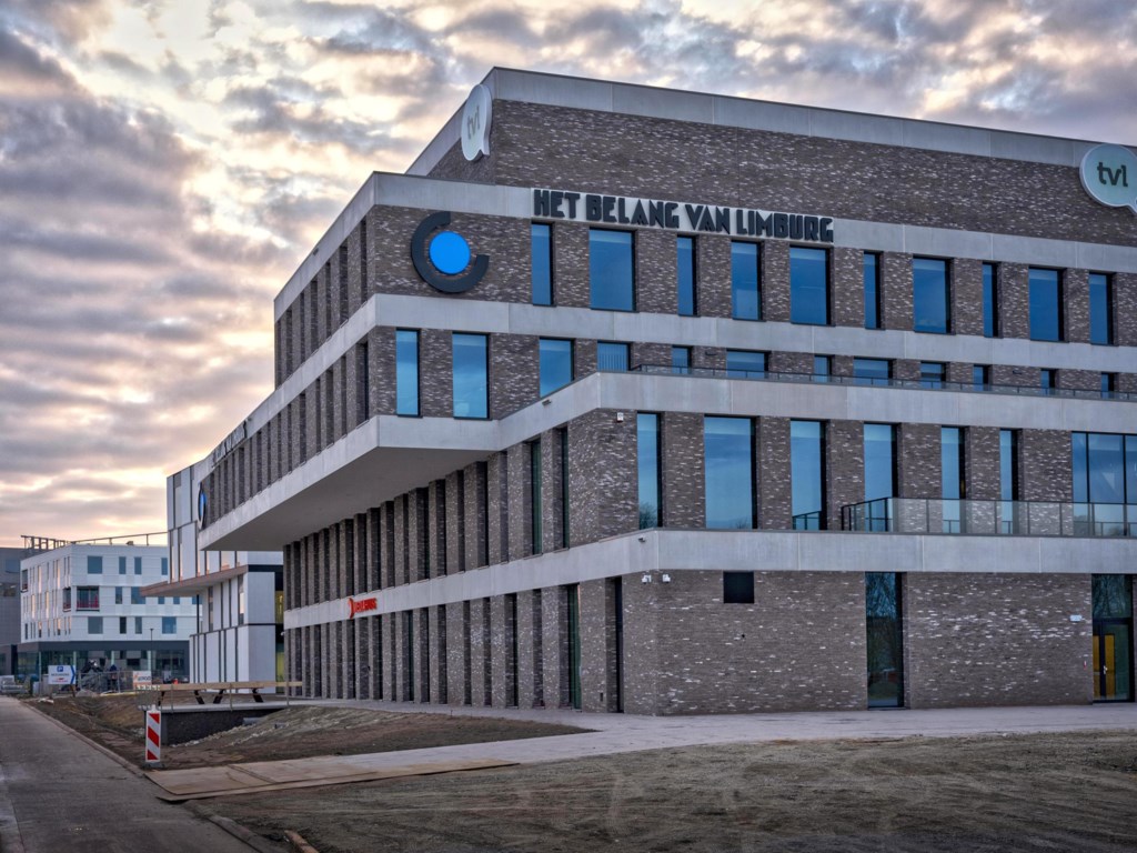 new Mediahuis building in Hasselt